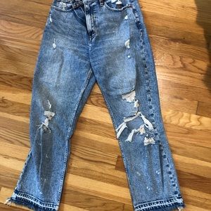 Abercrombie jeans! My favs!